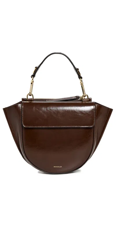 Wandler Hortensia Bag Mini Eyelets Pecan