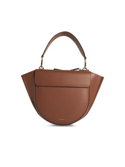 Wandler Hortensia Brown Leather Bag