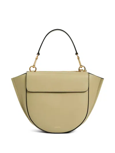 Wandler Hortensia Flap Tote Bag In Green