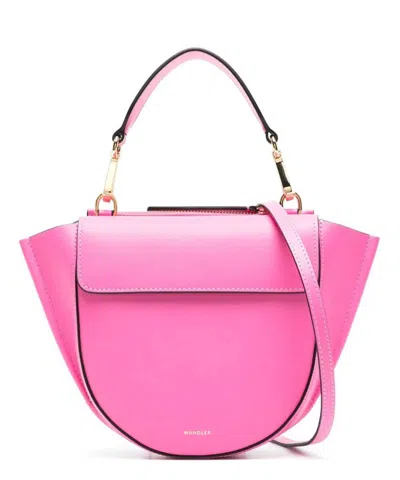 Wandler Small Hortensia Leather Tote Bag In Pink