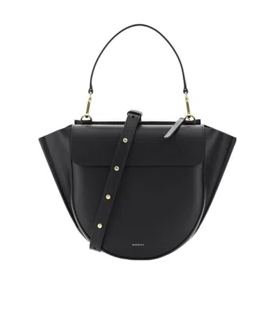 Wandler Hortensia Logo Printed Tote Bag