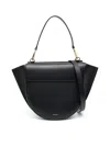 Wandler Medium Hortensia Leather Tote Bag In Black