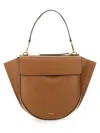 Wandler Hortensia Logo Printed Medium Tote Bag In Brown