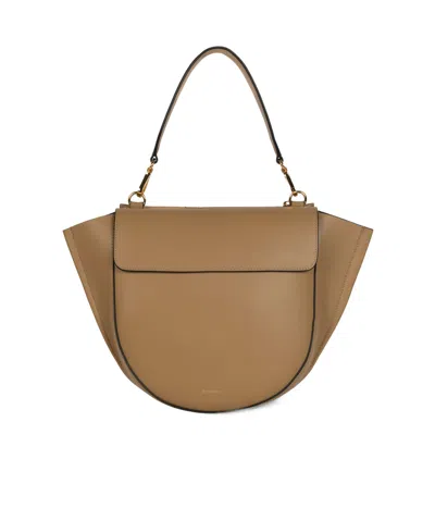 Wandler Hortensia Medium Shoulder Bag In Brown