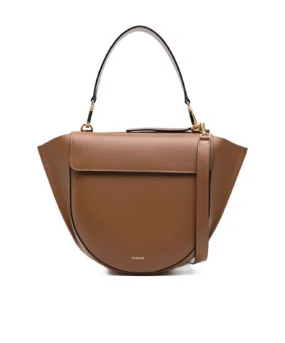 Wandler Hortensia Medium Shoulder Bag In Brown