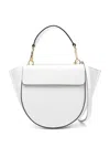 Wandler Lin Leather Shoulder Bag In White