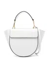Wandler Mini Bag With Detachable Strap And Rear Pocket In White