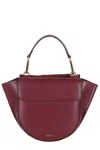 Wandler Hortensia Mini Bag In Burgundy