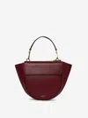 Wandler Mini Hortensia Top-handle Cross Body Bag In Burgundy