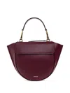 Wandler Hortensia Mini In Burgundy