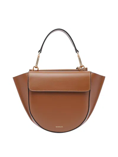 Wandler Hortensia Mini Hand Bag In Brown