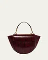Wandler Hortensia Mini Python-embossed Leather Shoulder Bag