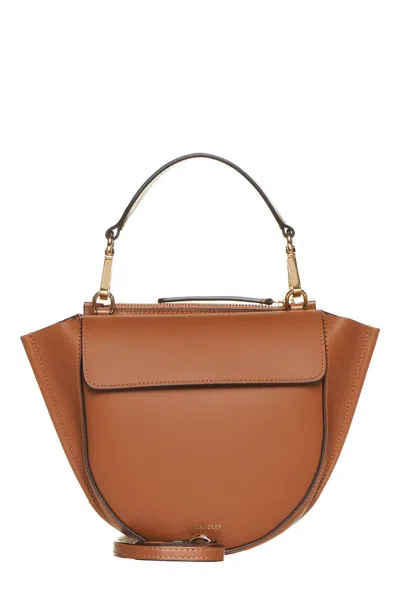 Wandler Hortensia Mini Tote Bag In Brown