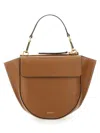 Wandler Hortensia Saddle Bag Mini In Brown