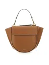 Wandler Hortensia Saddle Bag Mini In Brown