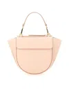 Wandler Womens Rose Petal Hortensia Mini Leather Top-handle Bag In Nude & Neutrals