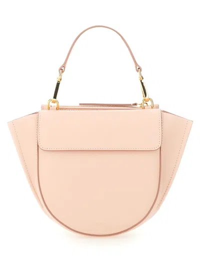 Wandler Hortensia Saddle Bag Mini In Pink