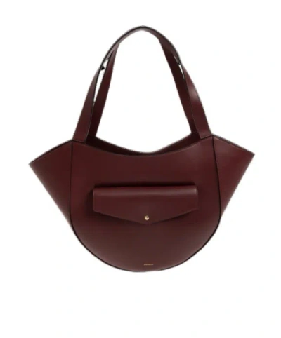 Wandler Hortensia Slouch Tote Bag In Red