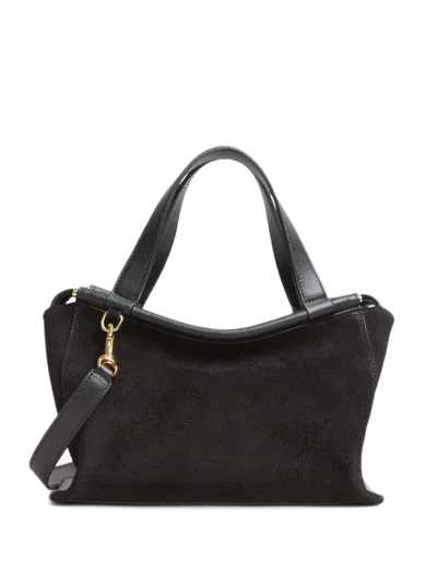 Wandler Ida Leather Shoulder Bag In Black