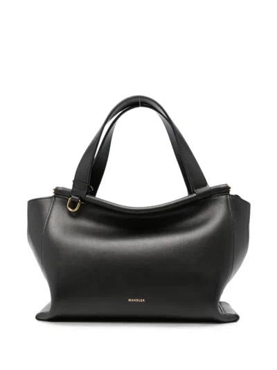 Wandler Ida Leather Tote Bag In Black