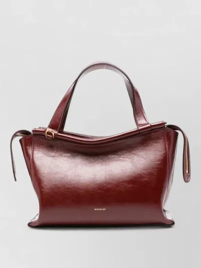 Wandler Ida Top Handle Tote Bag Gold Hardware