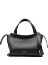 Wandler Small Logo-detail Tote Bag In Black