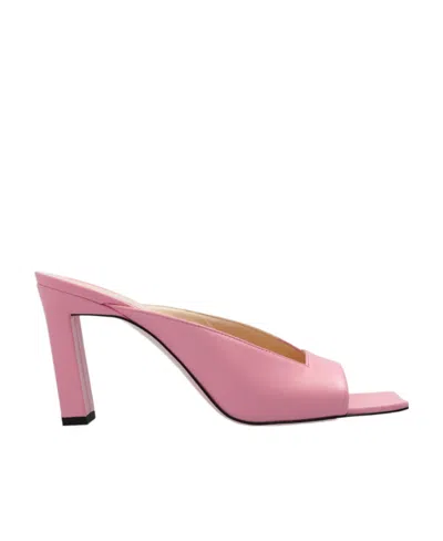 Wandler Isa 90mm Slip-on Sandals In Pink