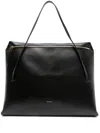 Wandler Jo Leather Tote Bag In Black