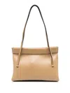Wandler Joanna Leather Tote Bag In Brown