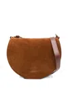 Wandler Kate Half-moon Satchel Bag In Brown