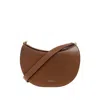 Wandler Kate Large Leather Shoulder Bag In Brown
