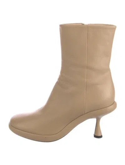 Pre-owned Wandler Leather Boots In Brown