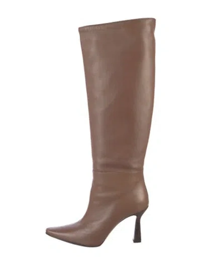 Pre-owned Wandler Leather Boots In Brown