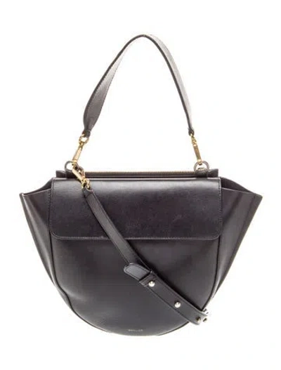 Pre-owned Wandler Leather Bucket Bag In Black