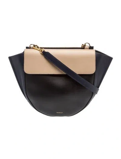 Pre-owned Wandler Leather Crossbody Bag In Blue