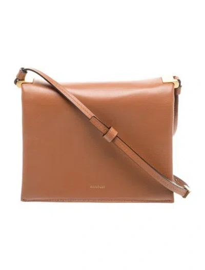 Pre-owned Wandler Leather Crossbody Bag In Brown