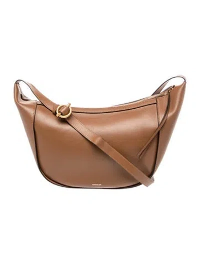 Pre-owned Wandler Leather Crossbody Bag In Brown