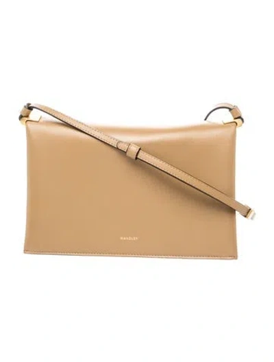 Pre-owned Wandler Leather Crossbody Bag In Brown