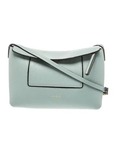 Pre-owned Wandler Leather Crossbody Bag In Green