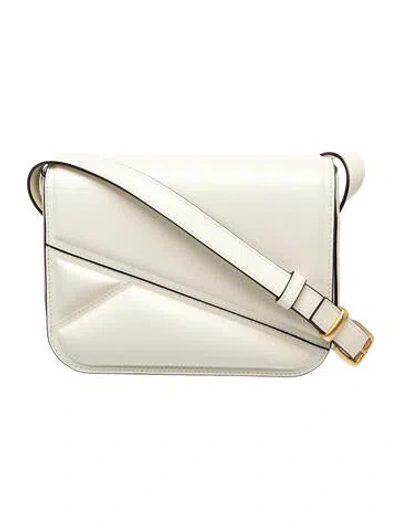 Pre-owned Wandler Leather Crossbody Bag In Neutrals