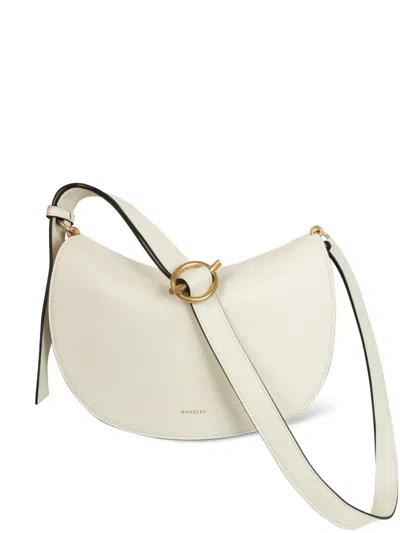 Wandler Leather Crossbody Bag In White