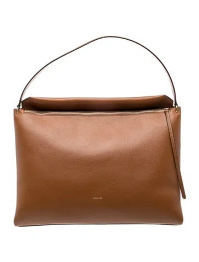 Pre-owned Wandler Leather Hobo In Brown