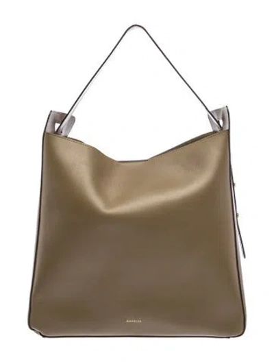 Pre-owned Wandler Leather Hobo In Brown