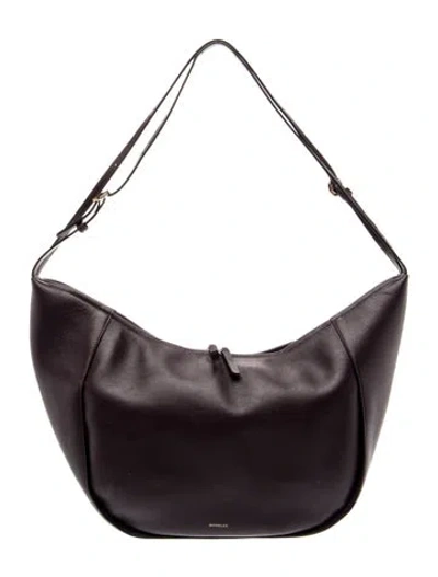 Pre-owned Wandler Leather Hobo In Purple