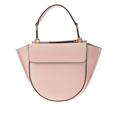 Wandler Leather Mini Hortensia Bag In Pink