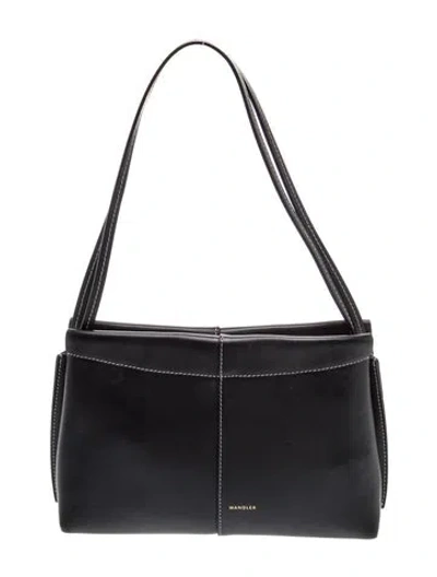 Pre-owned Wandler Leather Shoulder Bag In Black
