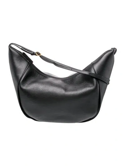 Pre-owned Wandler Leather Shoulder Bag In Black