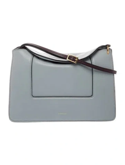 Pre-owned Wandler Leather Shoulder Bag In Blue
