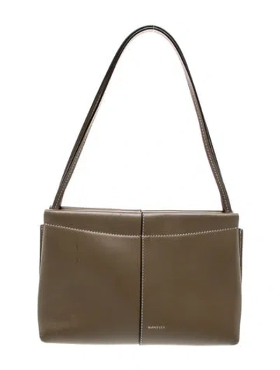 Pre-owned Wandler Leather Shoulder Bag In Brown