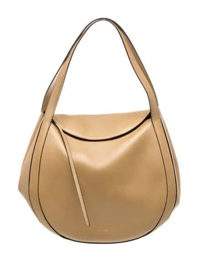 Pre-owned Wandler Leather Shoulder Bag In Brown